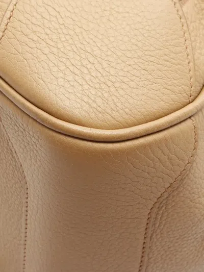 Pre-owned Hermes 2003 Omnibus Gm Handbag In Neutral