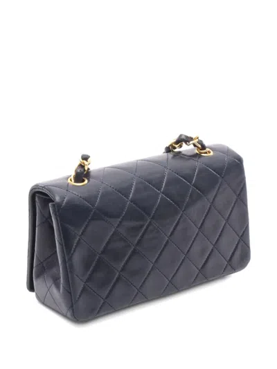 Pre-owned Chanel 1989-1991 Mini Matelassé Flap Shoulder Bag