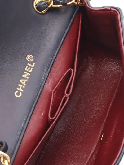 Pre-owned Chanel 1989-1991 Mini Matelassé Flap Shoulder Bag