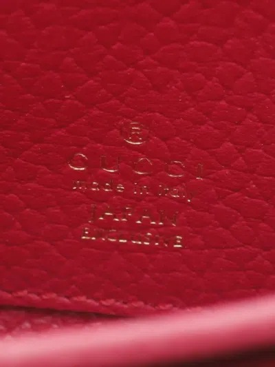 Pre-owned Gucci 2010s Small Double G Wallet In Black