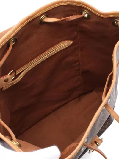 Pre-owned Louis Vuitton 2000 Montsouris Mm Backpack