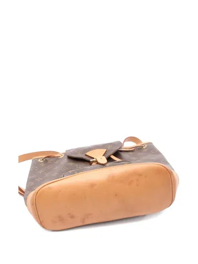 Pre-owned Louis Vuitton 2000 Montsouris Mm Backpack