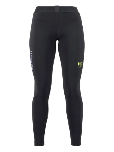 Karpos Logo-print Performance Leggings In Black