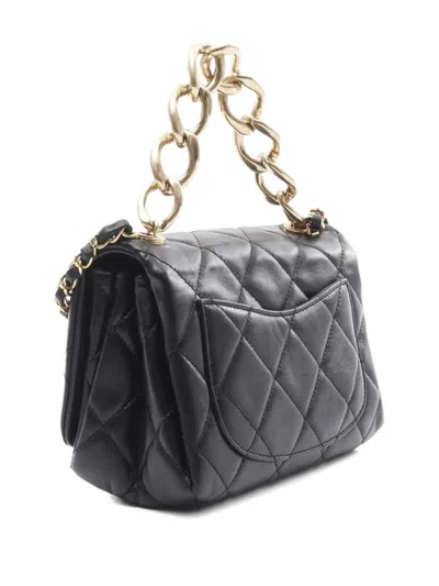 Pre-owned Chanel 2021s Mini Shoulder Bag In Black