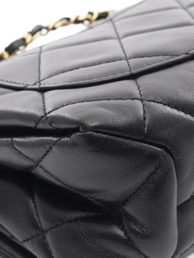 Pre-owned Chanel 2021s Mini Shoulder Bag In Black