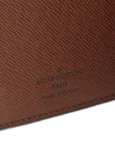 Pre-owned Louis Vuitton 2011 Portefeuil Koala Tri-fold Wallet In Brown