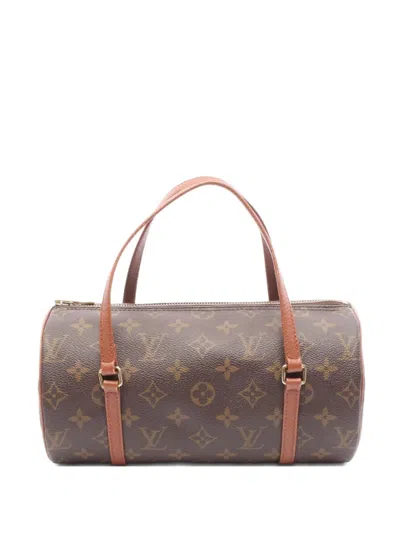 Pre-owned Louis Vuitton 1994 Papillon 26 Tote Bag In Brown