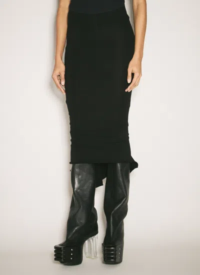 Rick Owens Women Knit Midi Skirt