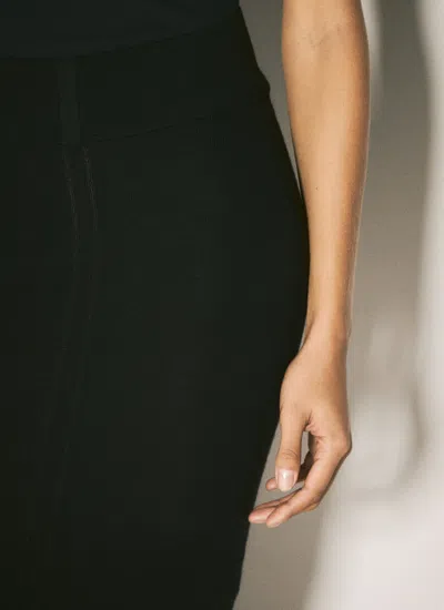 Rick Owens Women Knit Midi Skirt