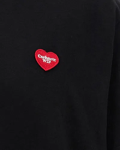 Carhartt Wip Heart Ii Cotton T-shirt In Black