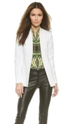 Alice And Olivia Alice + Olivia Jerri Tailored Blazer In White