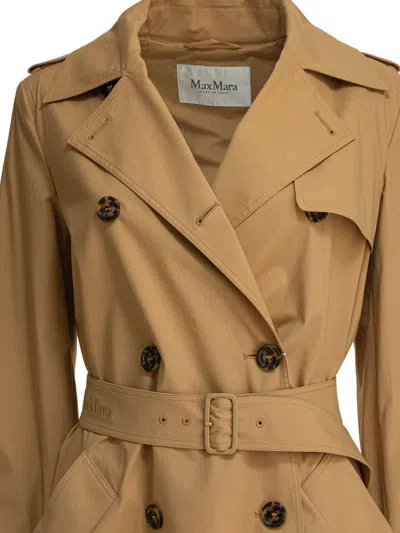 Max Mara Cotton Canvas Raincoat