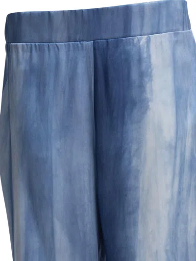 Sleep No More Light Blue Silk Trousers