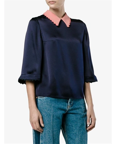 Shop Roksanda Demi Silk Blouse