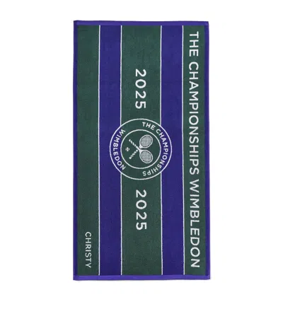 Christy X Wimbledon Champs Classic 2025 Bath Towel