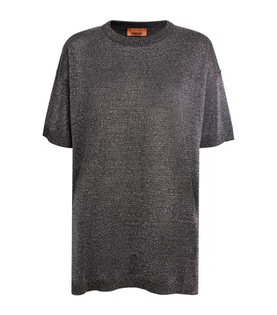 Missoni Knitted Metallic T-shirt