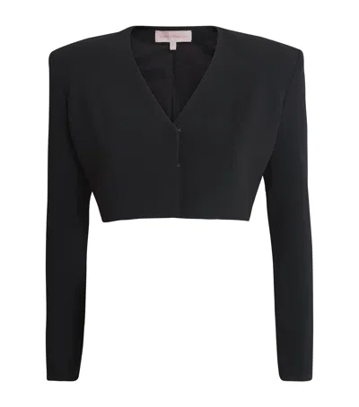 Sabina Bilenko Cleo Cropped Jacket In Black