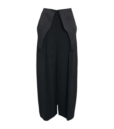 Jean Paul Gaultier Bodysuit-detail Tailored Trousers