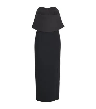 Khaite Crepe Cato Maxi Dress