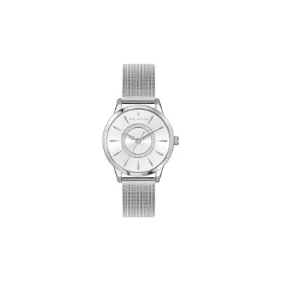 Ted Baker Tb Classic Chic Fitzrovia Classic Chic Watch In Metallic