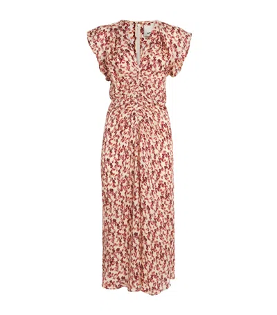 Isabel Marant Lyndsay Floral Jacquard Midi Dress