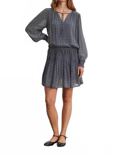 Velvet By Graham & Spencer Gelila Mini Dress In Navy