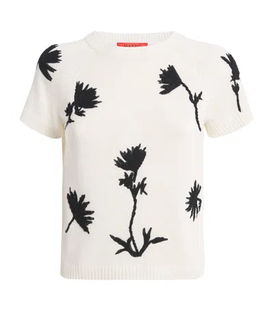 Max & Co Embroidered Jacquard Sweater