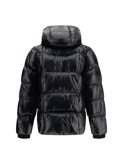 Dsquared2 3d Down Jacket In Black