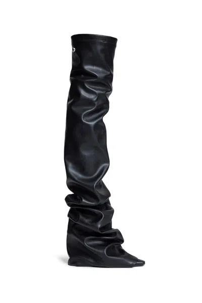 Attico ''robin Otk'' Thigh High Boots 95mm In Black