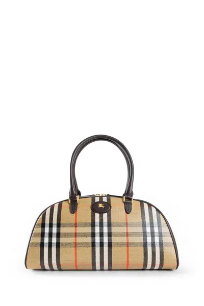 Burberry Highlands Bowling Bag In Brown
