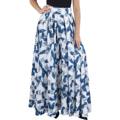 Gracia Womens Woven Floral Maxi Skirt In Multi