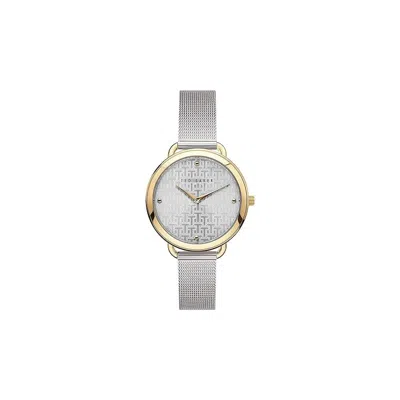 Ted Baker Tb Classic Chic Hetttie Watch In Metallic
