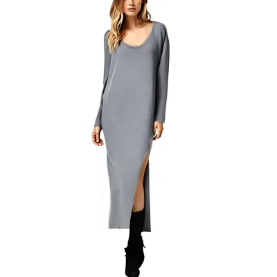 By Malene Birger Womens Heathered Long Sweaterdress In Gray