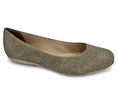 Bottero Women Poppy 608 Ballet Flats In Gold
