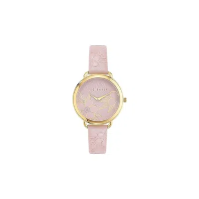 Ted Baker Tb Classic Chic Hetttie Watch In Pink