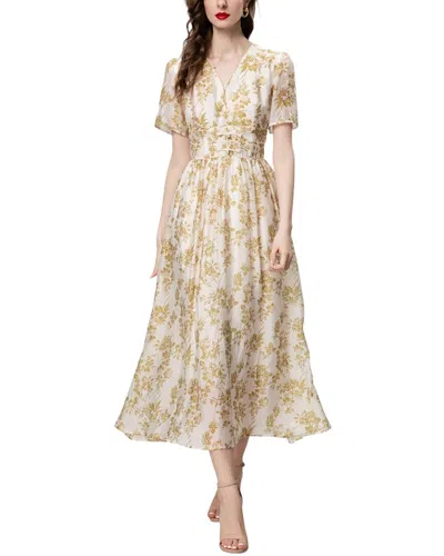 Adele Berto Midi Dress In Multi
