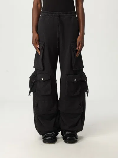 Attico Pants The  Woman Color Brown In Black
