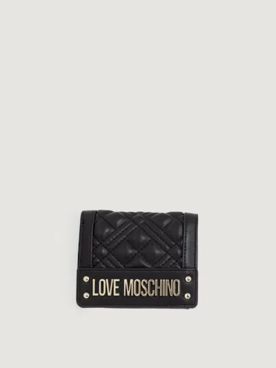 Love Moschino Wallet  Woman Color Black 1 In Black
