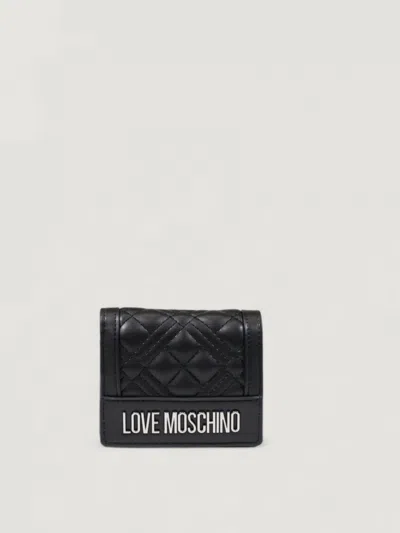 Love Moschino Wallet  Woman Color Black In Black