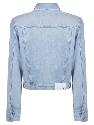 Patrizia Pepe Essential Jacket In Blue