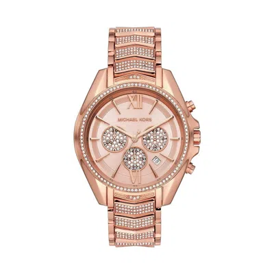 Michael Kors Whitney Chronograph Rose Gold-tone Ladies Watch