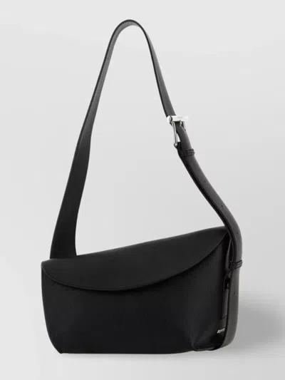 Alexander Mcqueen Large T-bar Crossbody Bag With Metal Buckle