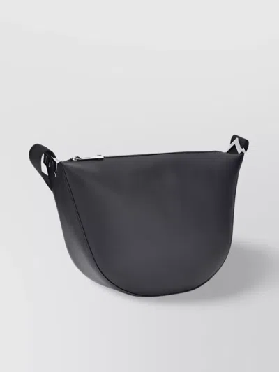 Fendi Half-moon Leather Shoulder Bag