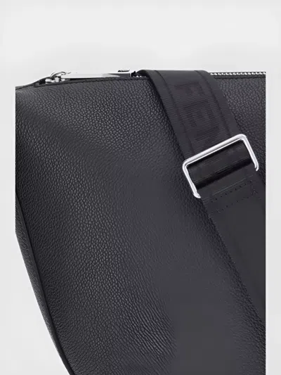 Fendi Half-moon Leather Shoulder Bag