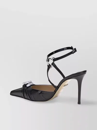 Mach&mach Heart Strap Stiletto Pumps