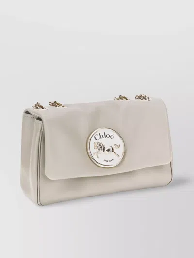 Chloé Leather Chain Strap Shoulder Bag