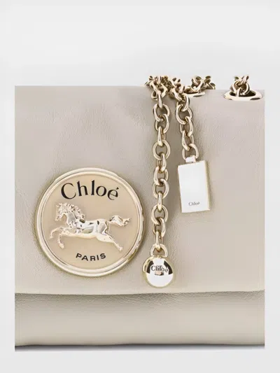 Chloé Leather Chain Strap Shoulder Bag