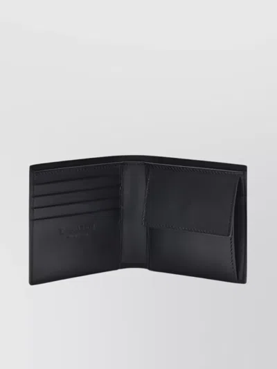 Dsquared2 Compact Design Fold Wallet In Black