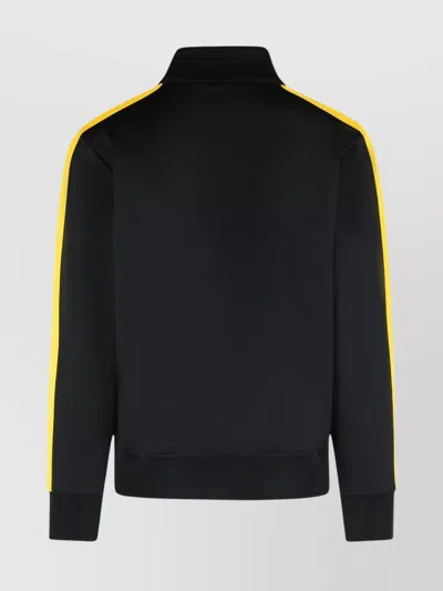 Palm Angels Track Sweatshirt Polyester Noir In Black