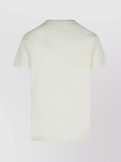 Polo Ralph Lauren White Polo Bear Custom Slim-fit T-shirt In Neutral